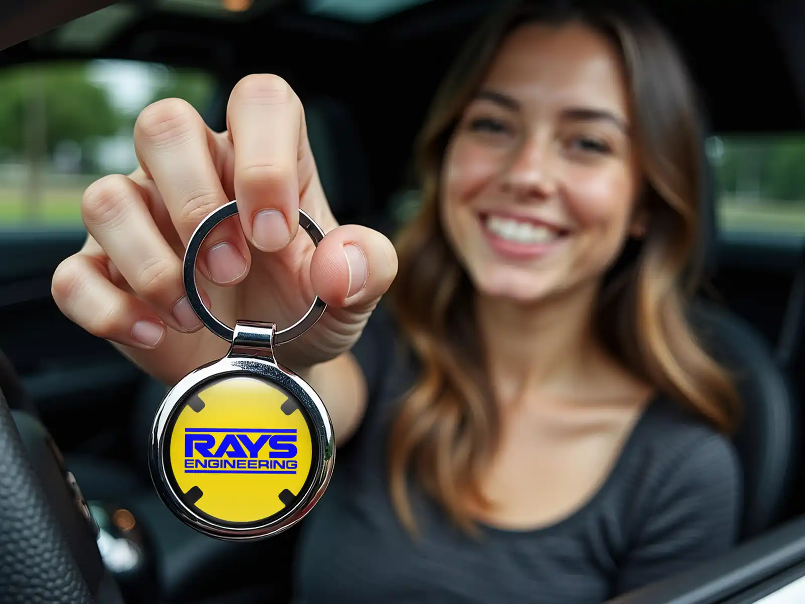 Rays Portachiavi Cool Max Acciaio Moderno